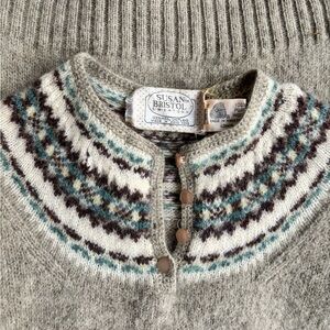 100% Wool Susan Bristol Sweater